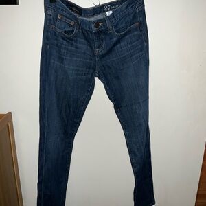 J. Crew Medium Blue Toothpick Jeans